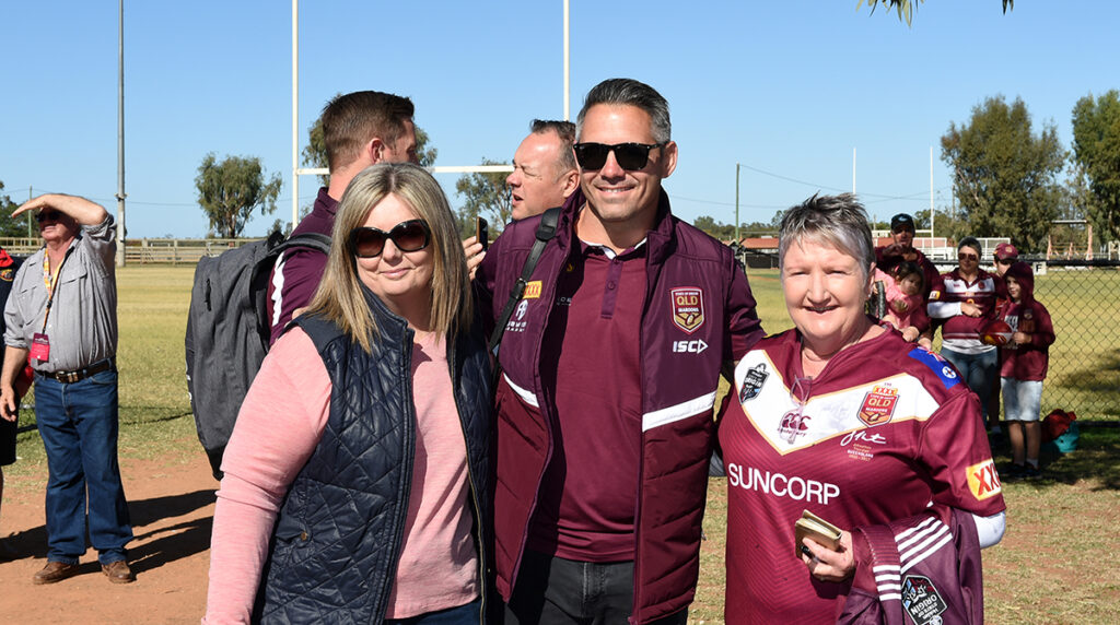 Maroons fan day