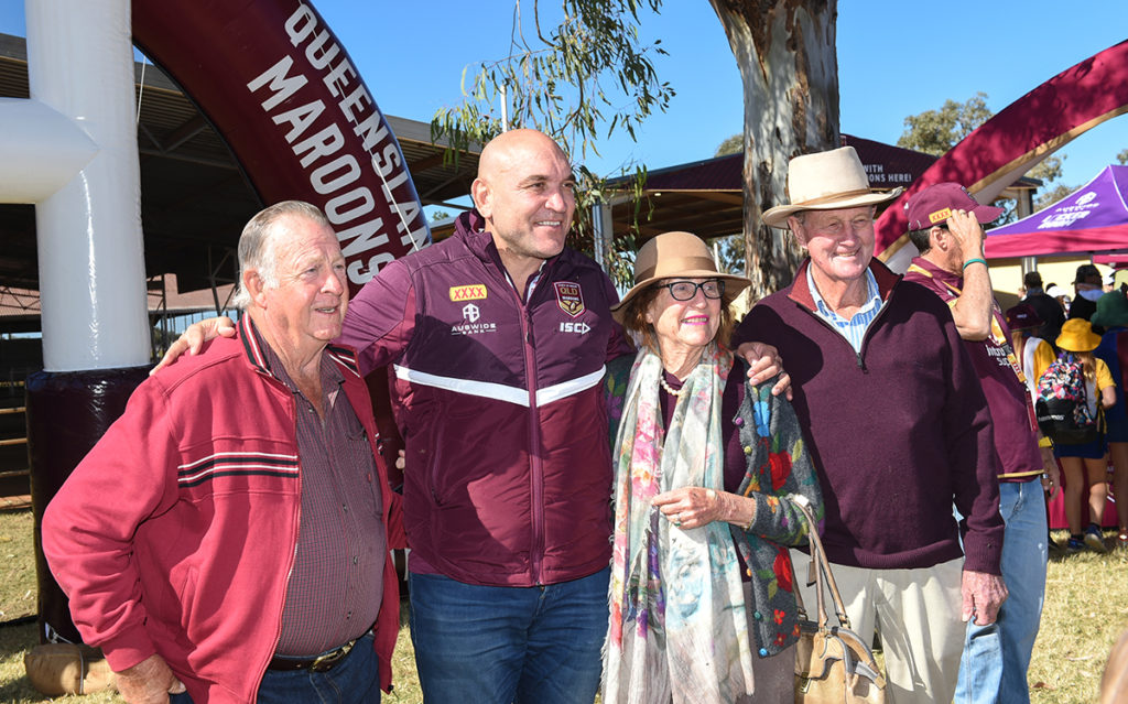 Maroons fan day