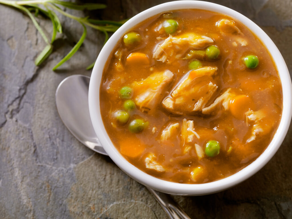 chicken and vegetable soup