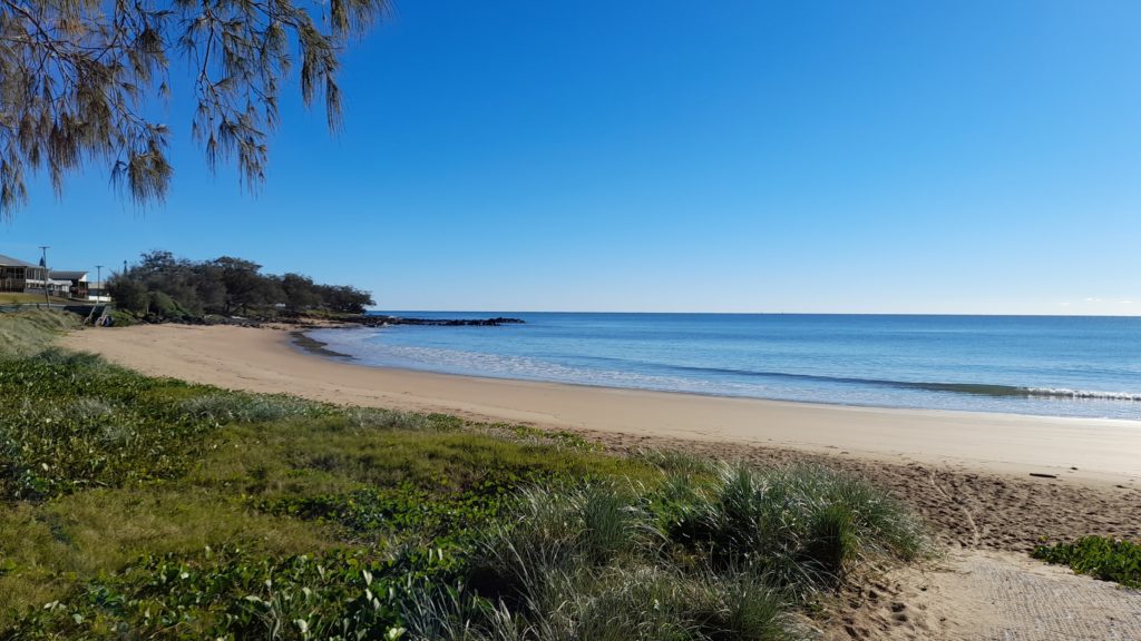 clear skies beach