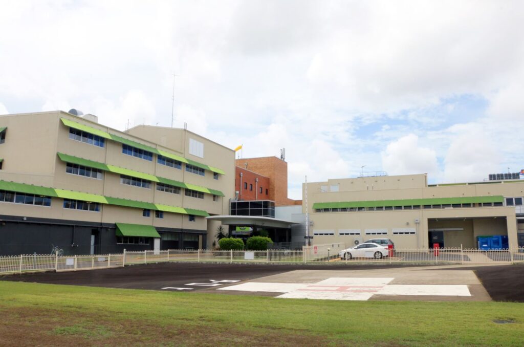 Bundaberg Hospital main entrance