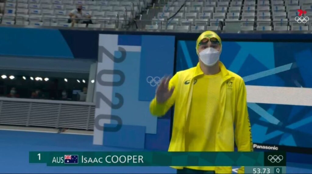 Isaac Cooper Olympics
