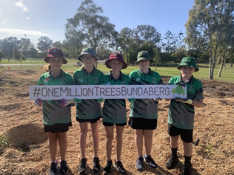 Students branch out for National Schools Tree Day Bundaberg Now