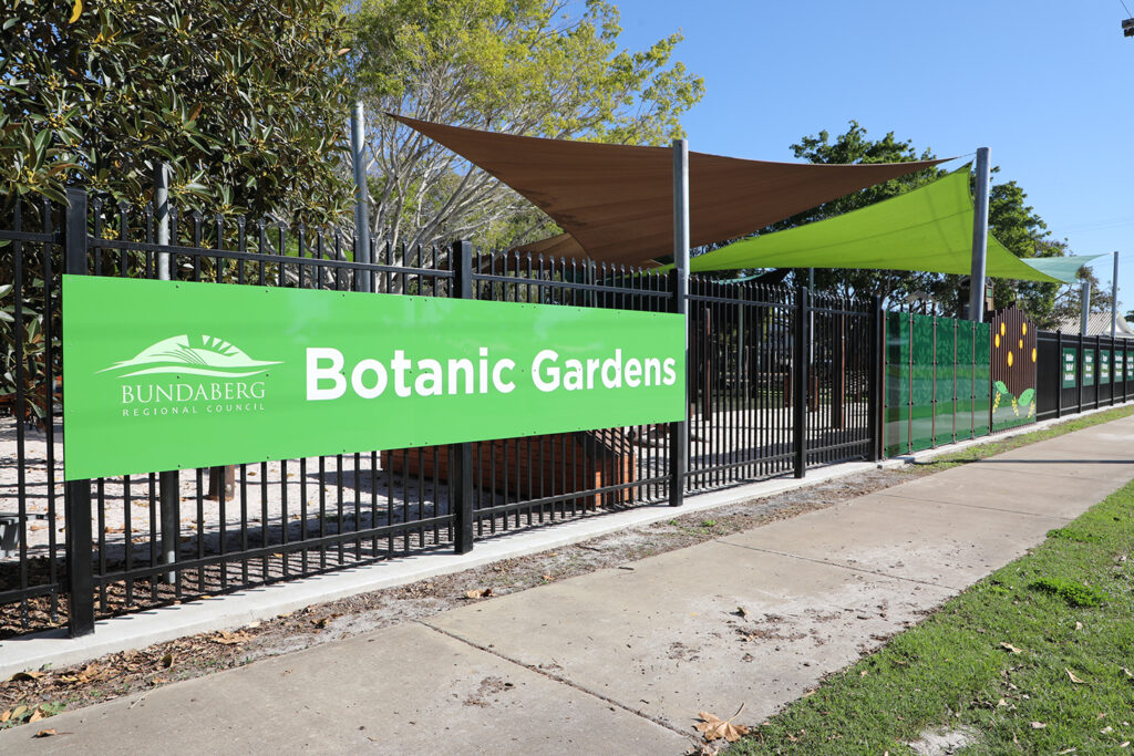 Botanic Gardens signage