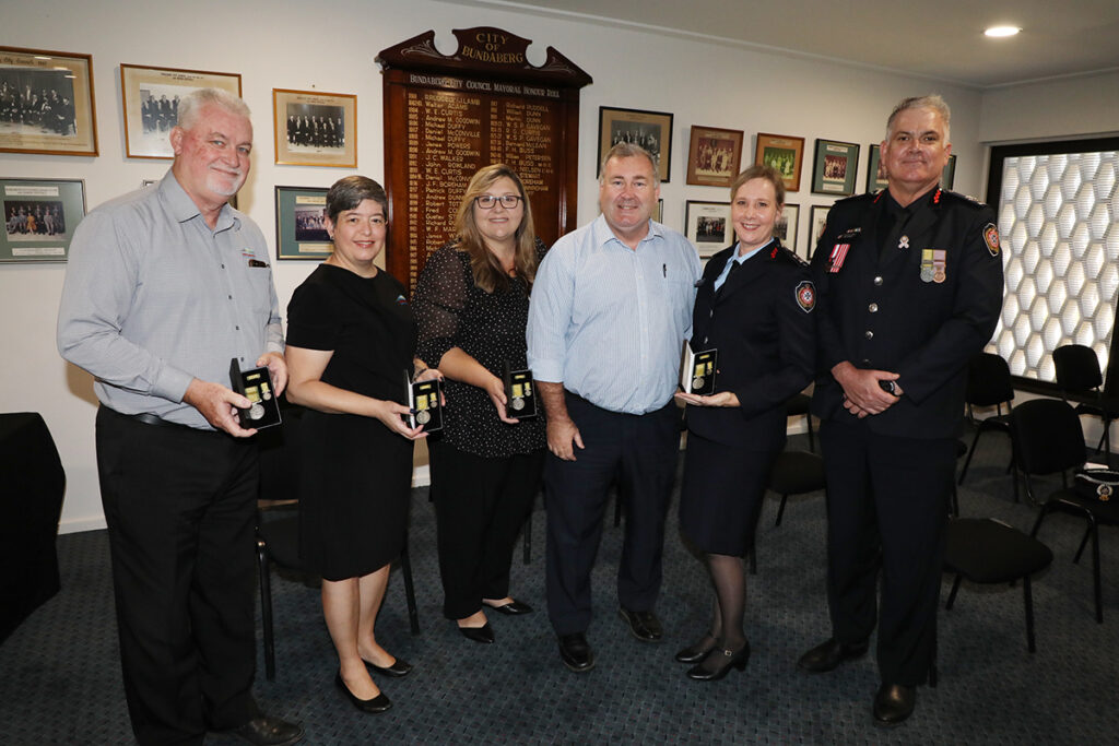 bushfire medals Council