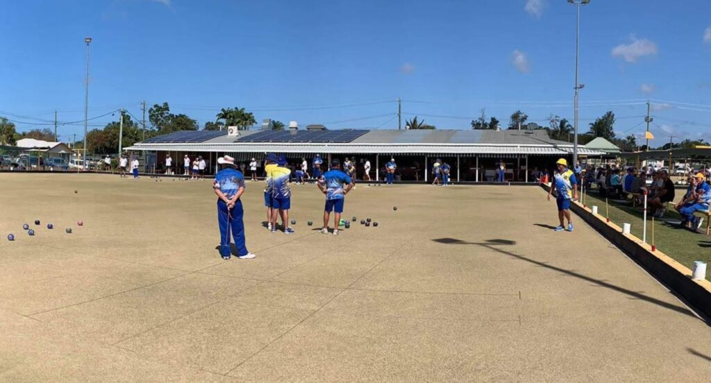 on the greens Burnett Bowls Club