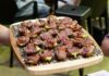 Prosciutto wrapped figs