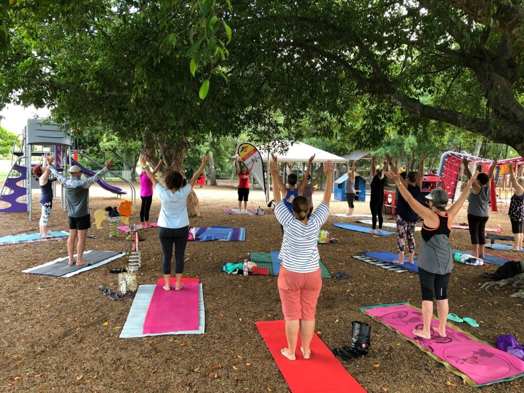 Yoga veteran's week