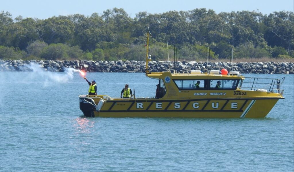 Volunteer Marine Rescue members