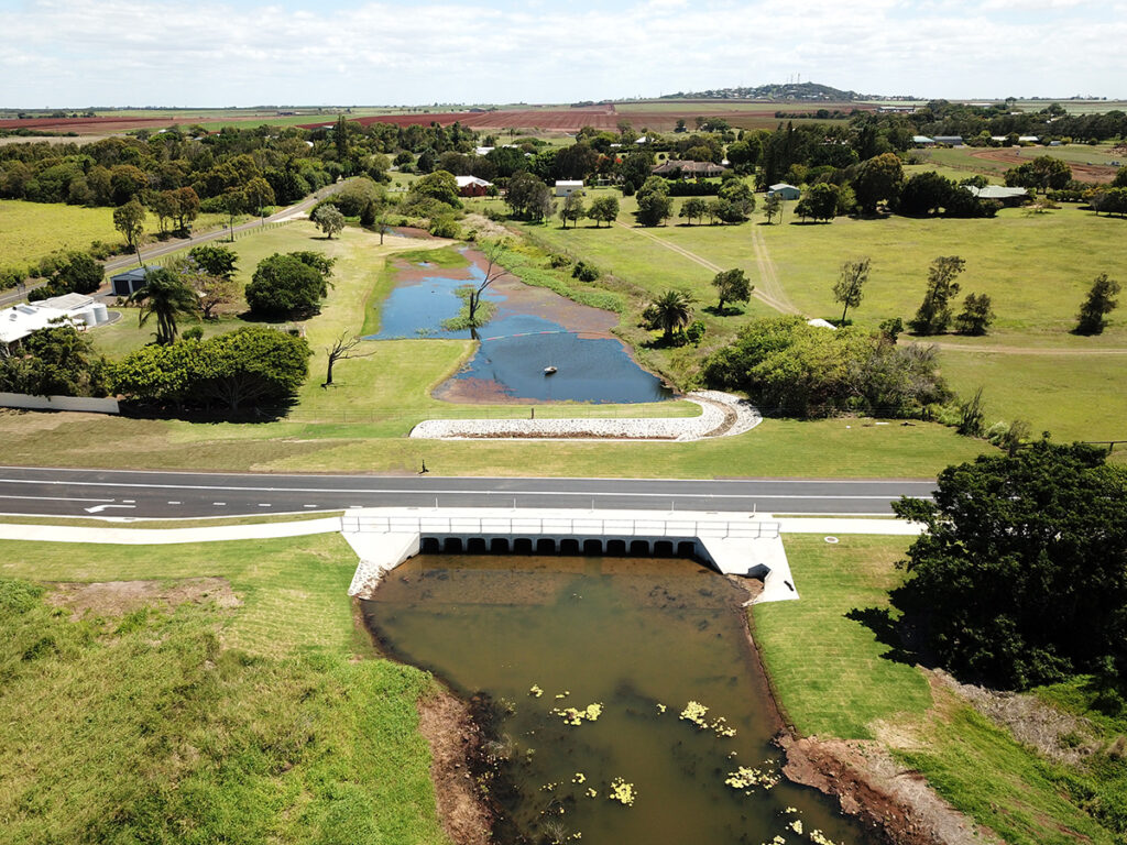 Hughes Road culvert project