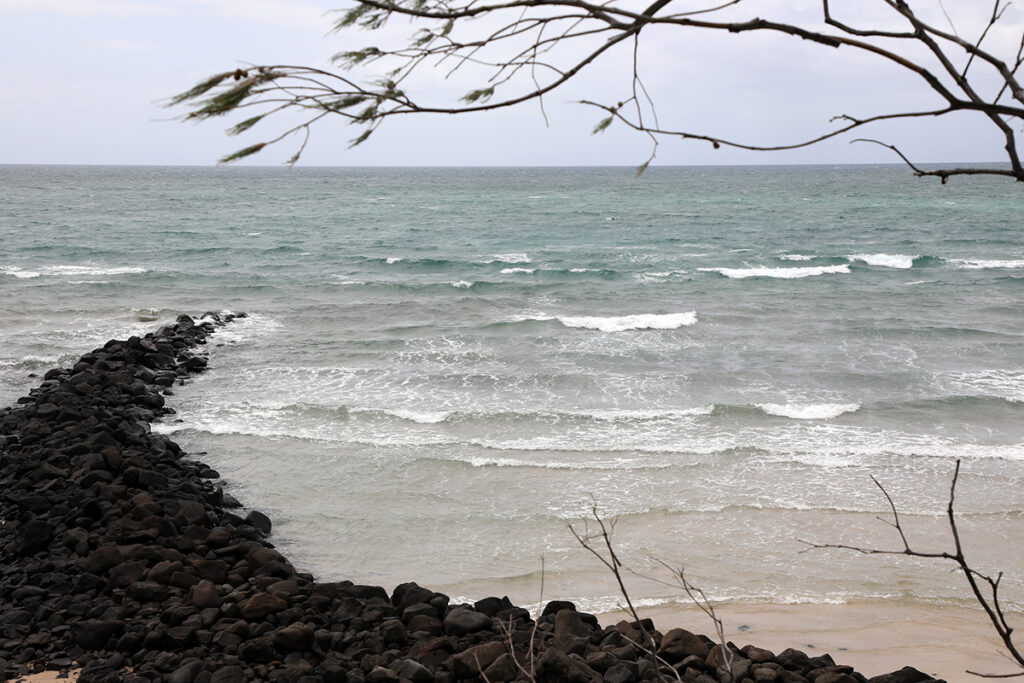 messy ocean conditions