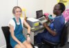 Pop up vaccine