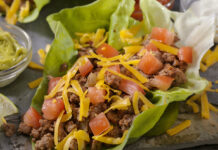 Lettuce cup taco