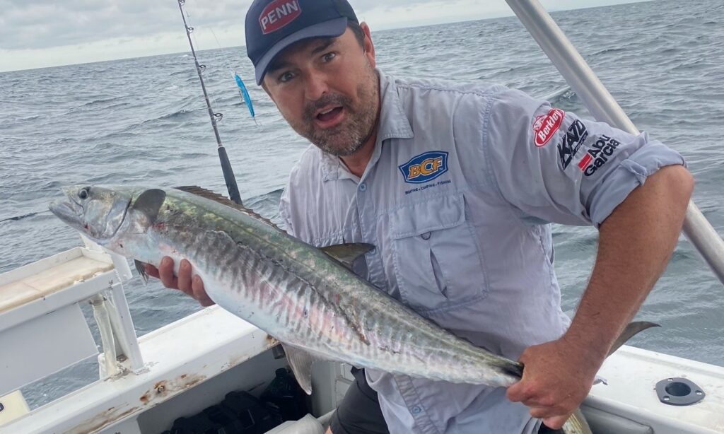 fishing Spanish mackerel