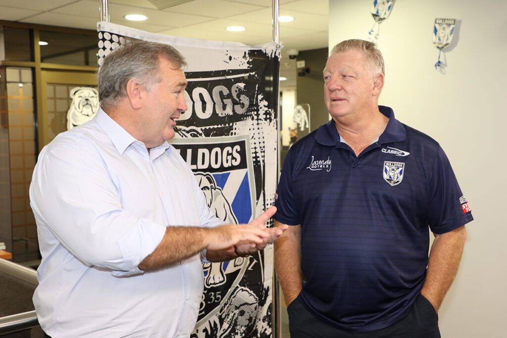 Bulldogs visits Bundaberg