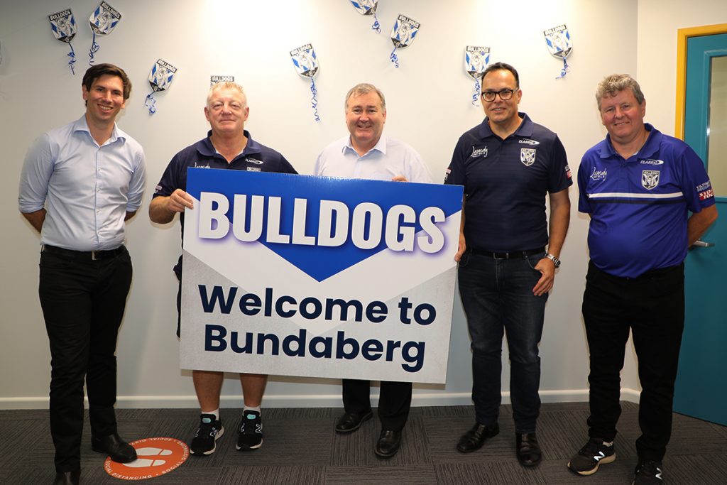 Bulldogs visits Bundaberg