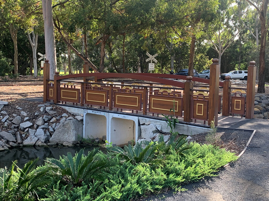 Botanic Gardens monorail bridge