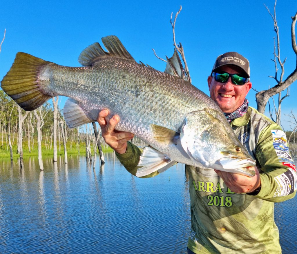 Burnett fishing barra