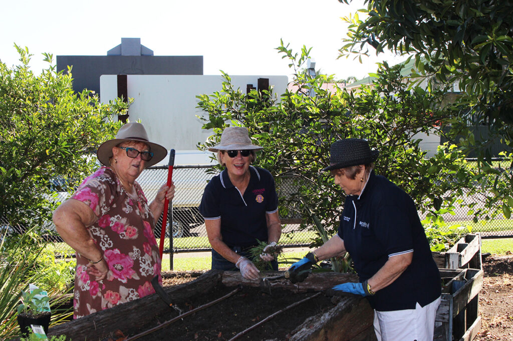 Lions community garden
