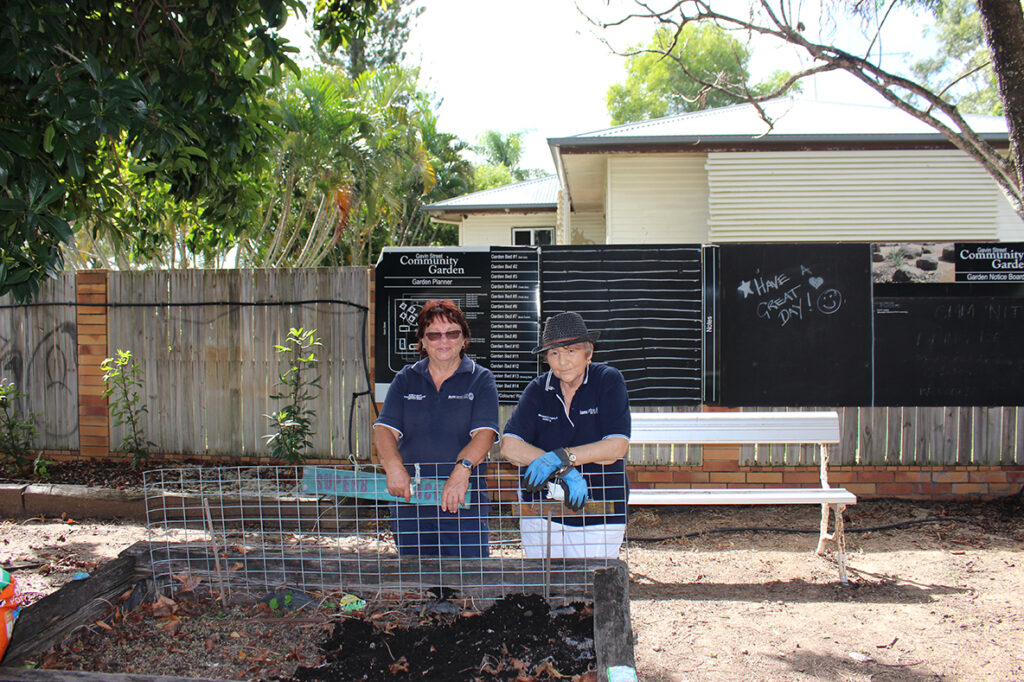 Lions community garden