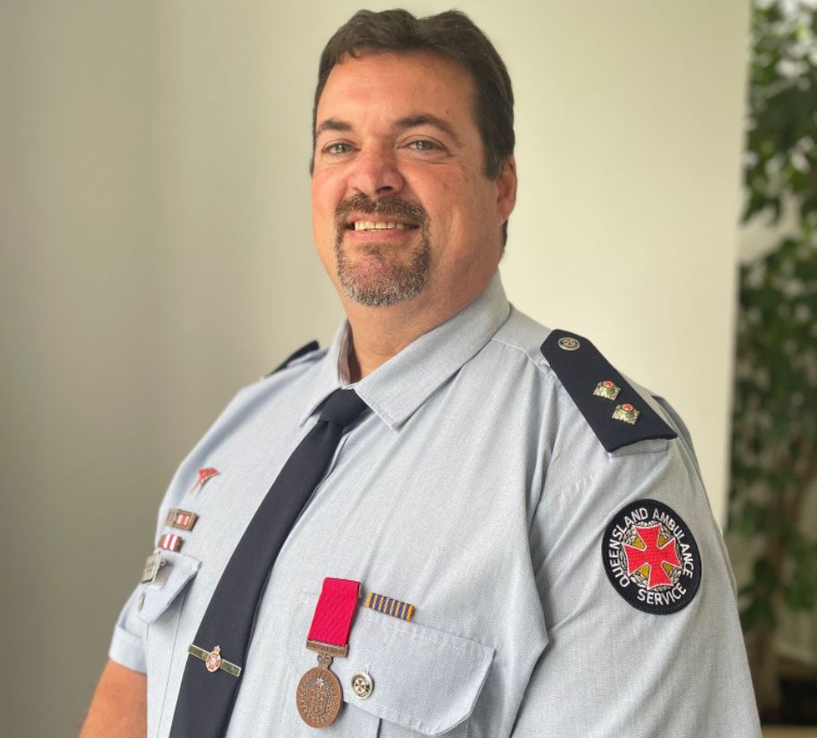 Bravery Medal paramedic