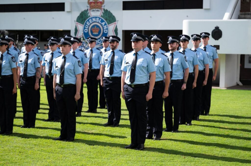 Bundaberg police recruits