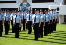 Bundaberg police recruits