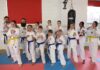 ASP taekwondo students