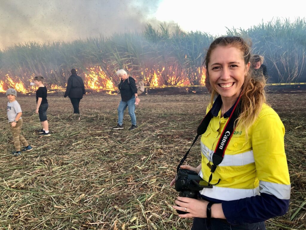 Cane fire tours Childers