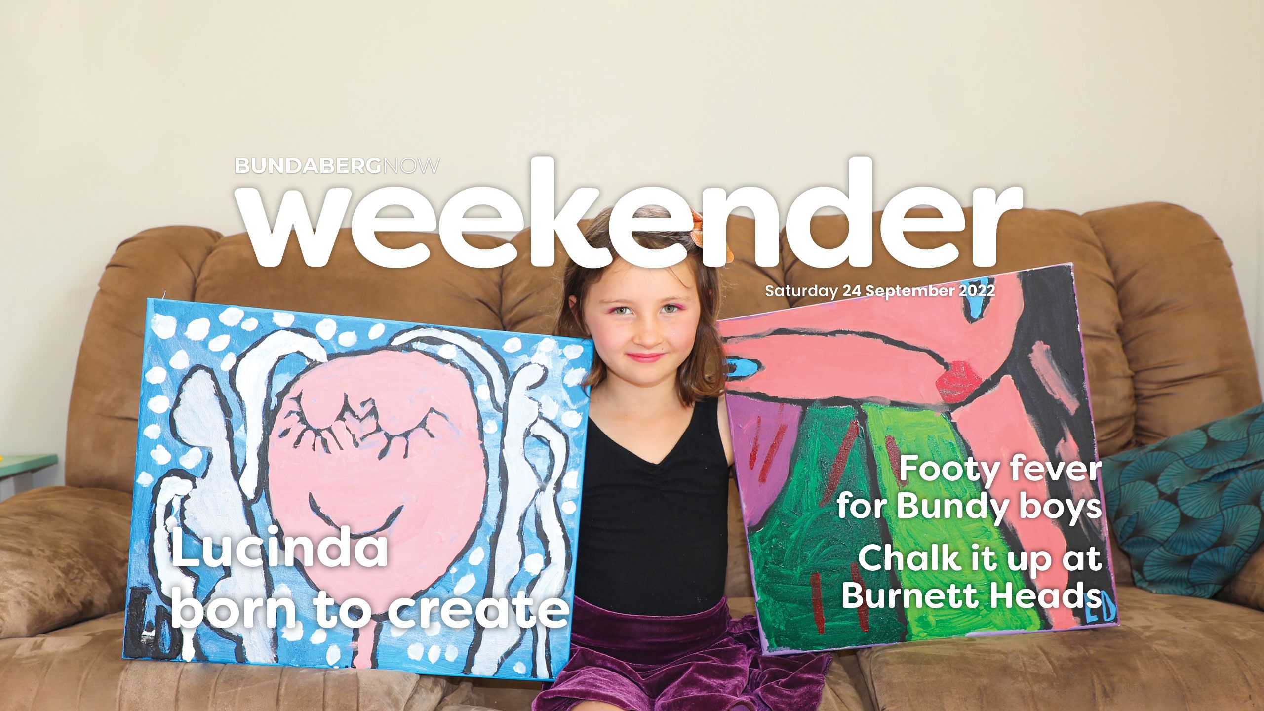 Weekender: Lucinda born to create