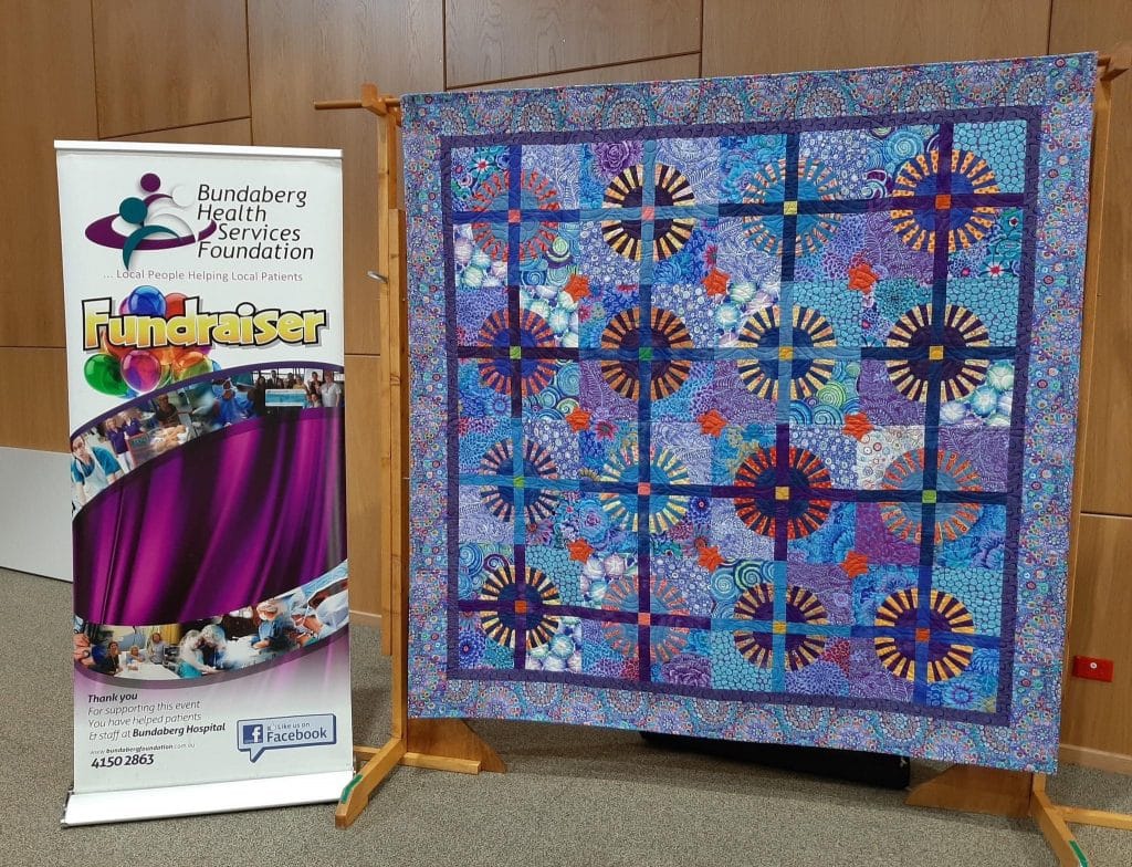 Charity quilt raffle