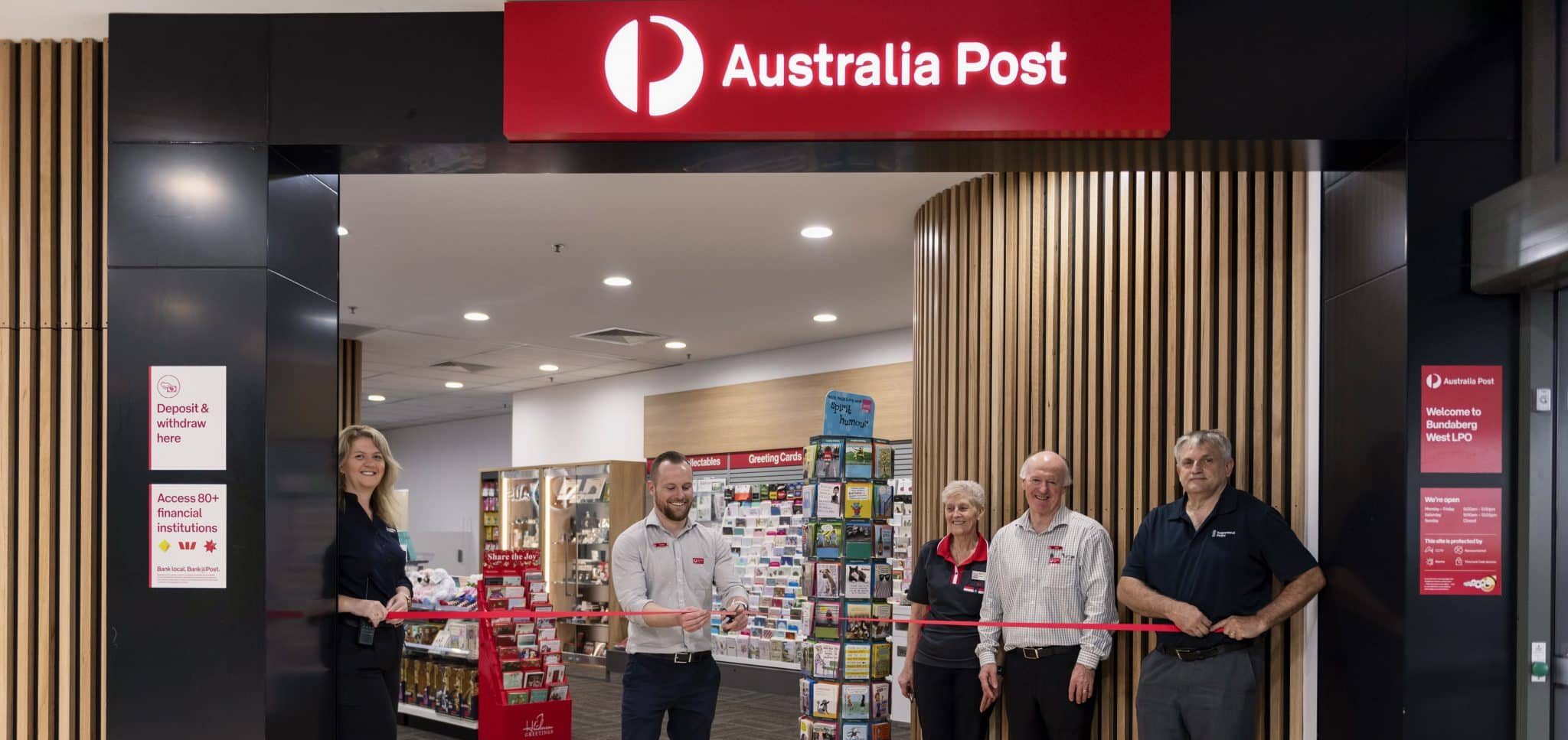 Australia Post parcel lockers feature in new store Bundaberg Now