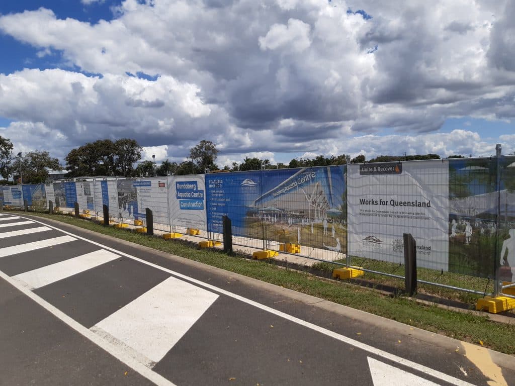 aquatic centre work