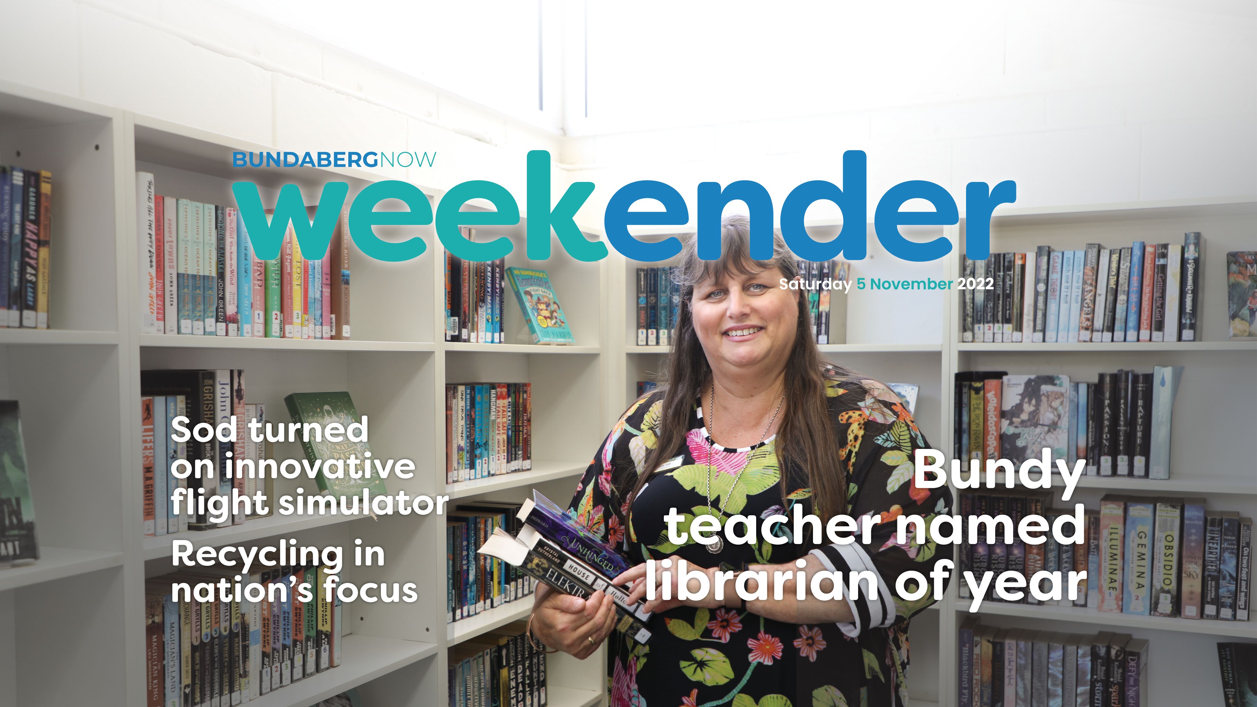 Weekender: Bundy teacher named librarian of year
