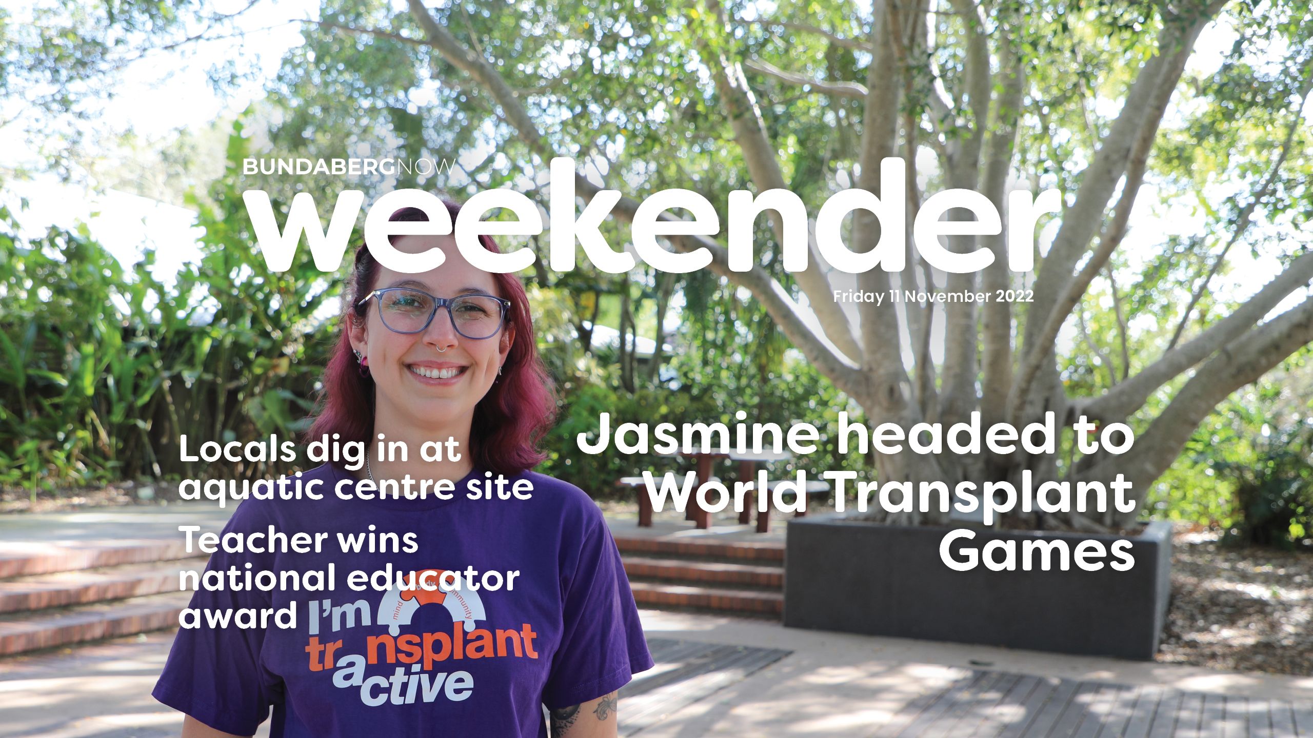 Weekender: Jasmine headed to World Transplant Games