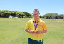 athlete wins gold