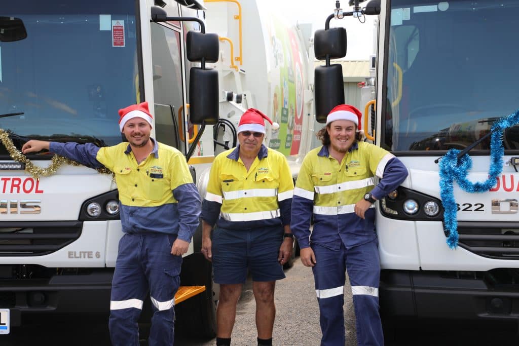 festive season bin collection