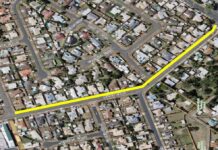 Avoca Road footpath