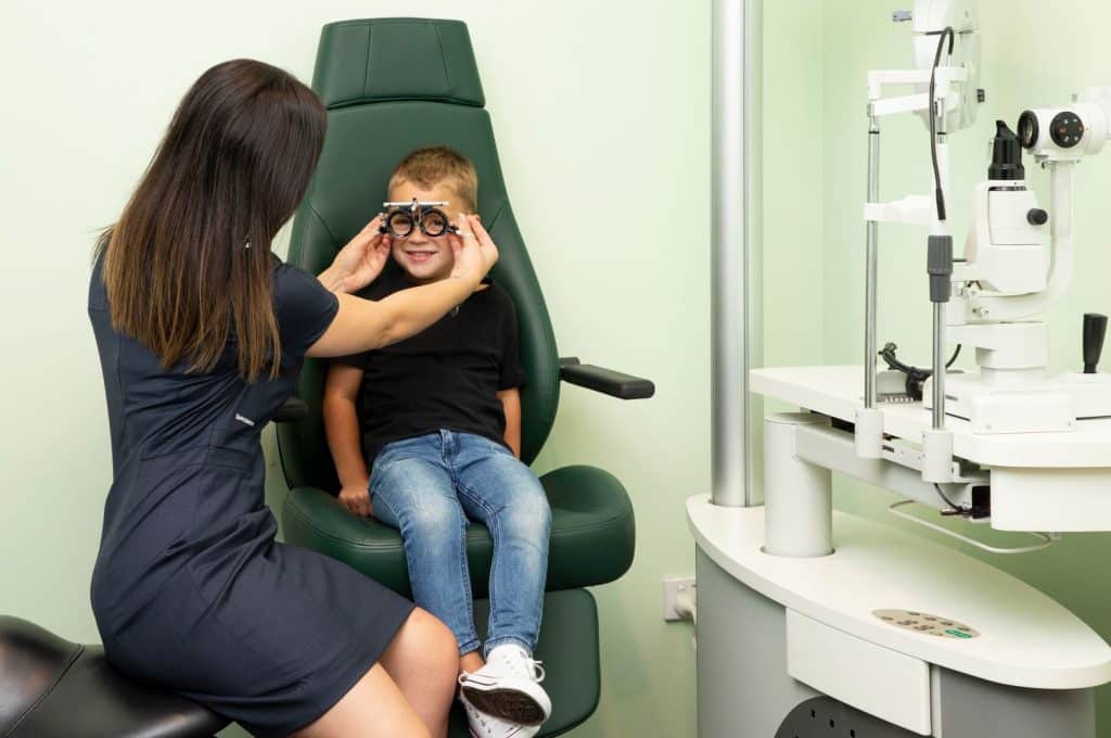 eye test children