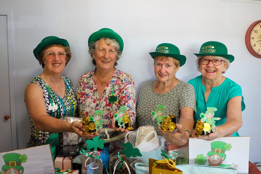 Bundaberg Catholic Women's Group St Patrick's Day cent sale