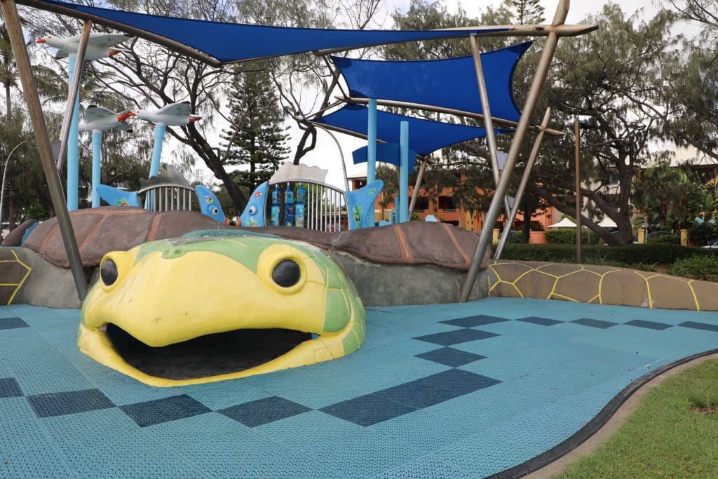 Bargara Turtle Playground surface