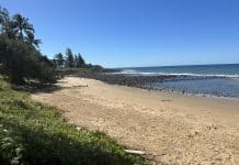 Bargara beach beautiful weather