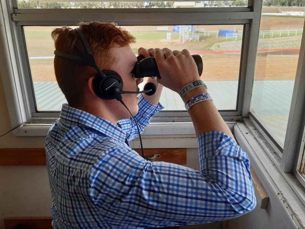 Jarrod Wessel race calling Abu Dhabi