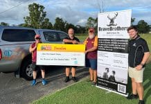 4WD club donation