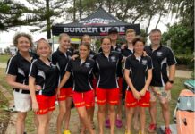 Bubbles Brie and Bingo Bundaberg Surf Lifesaving