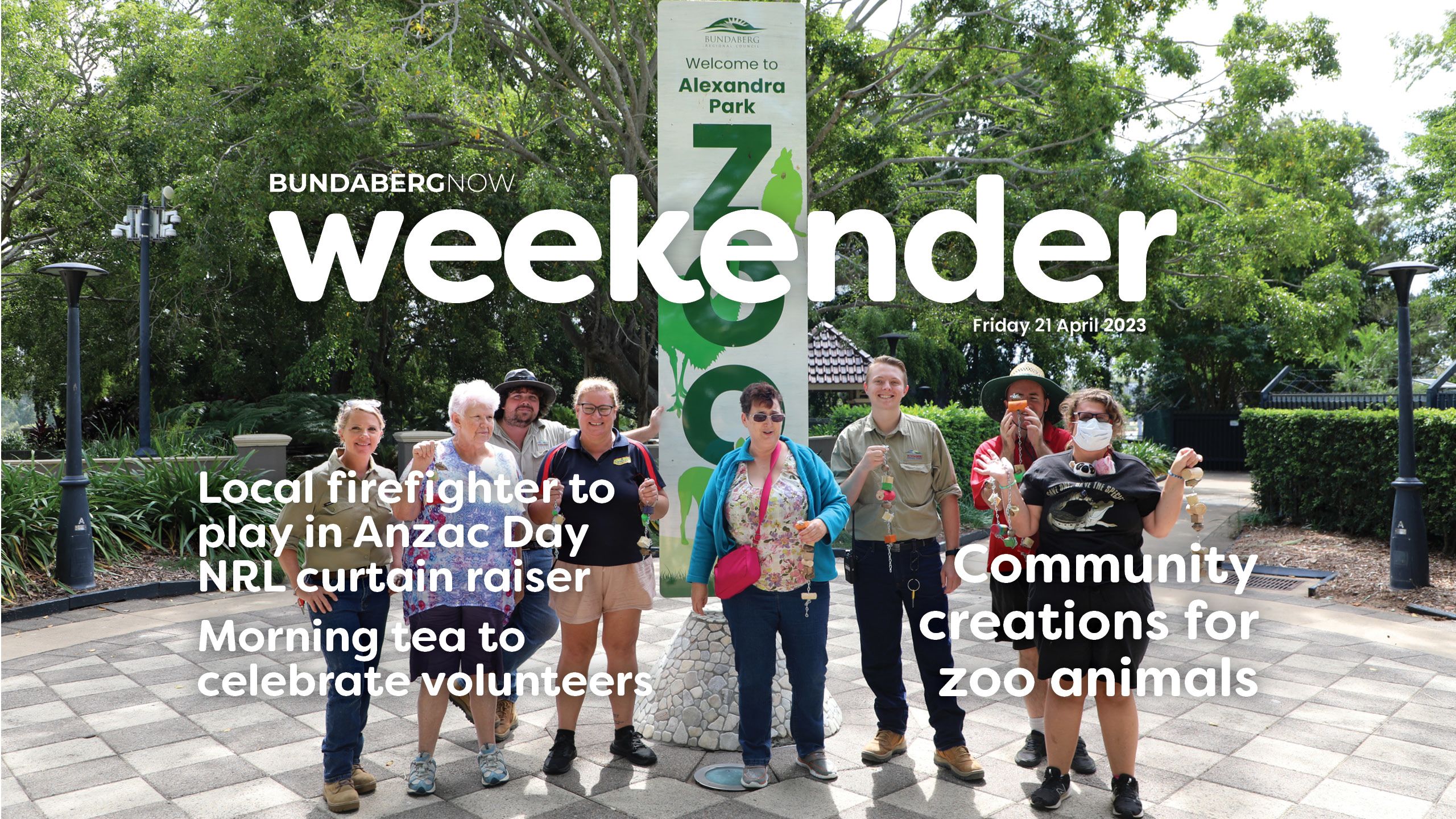 Weekender: community creations for zoo animals