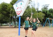 Clown swing park