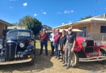 Heritage Car Truck Bike and Machinery Show Partners in Care Together donation