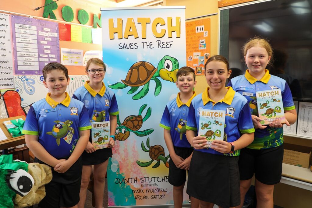 hatch saves the reef
judith stutchbury