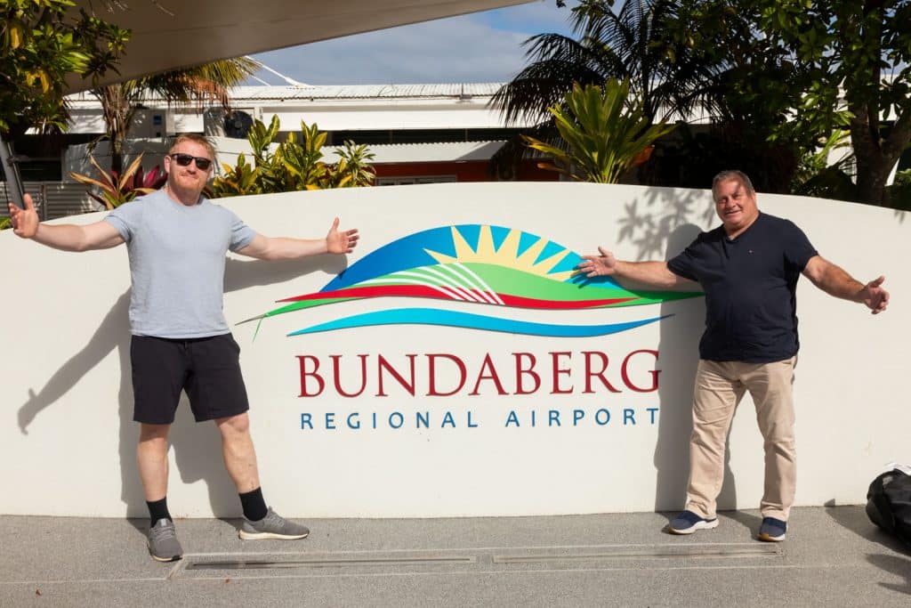 Footy stars drum up excitement for NRL game – Bundaberg Now